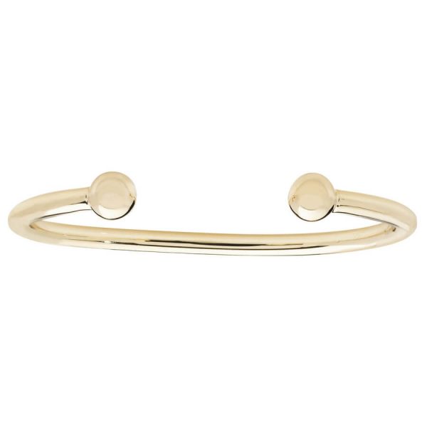 Ladies Solid Torc 9ct Yellow Gold Bangle