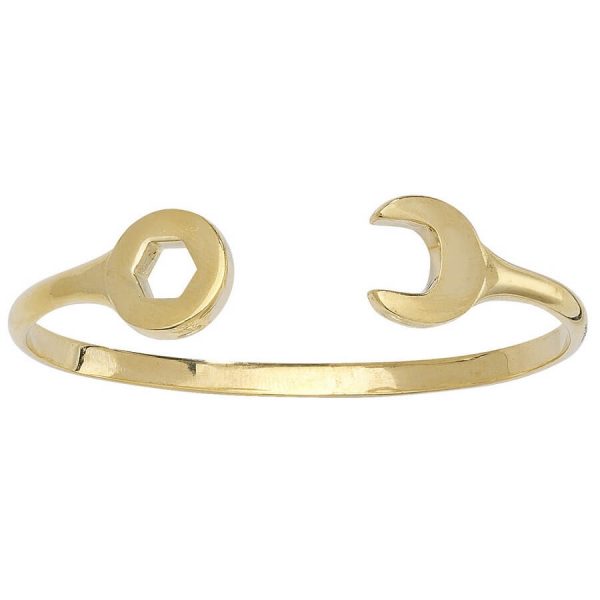 Babies Spanner Bangle in 9ct Yellow Gold