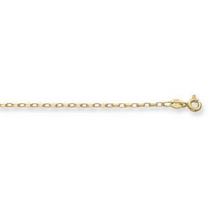 9ct Yellow Gold Diamond Cut Belcher Chain Lengths 16 to 24 inches