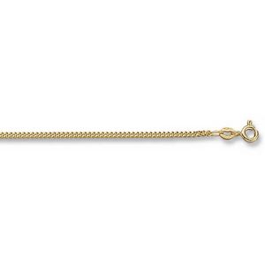 9ct Yellow Gold Close Curb Chain Lengths 16 to 24 inches