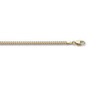 9ct Yellow Gold Close Curb Chain Lengths 16 to 30 inches