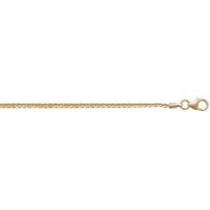 9ct Yellow Gold Spiga Chain Lengths 16 to 30 inches