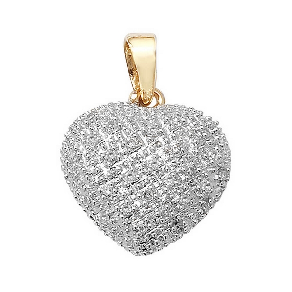 Pave Set Diamond Heart Pendant In 9ct Yellow Gold 0 11ct Hockley Jewellers - 9ct Yellow Gold Heart Pendant And Chain Pave Set Diamond Heart Pendant In 9ct Yellow Gold 0 11ct Hockley Jewellers - 9ct Yellow Gold Heart Pendant And Chain