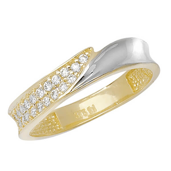 Ladies Plain Gold Rings | Royal Dubai Jewellers