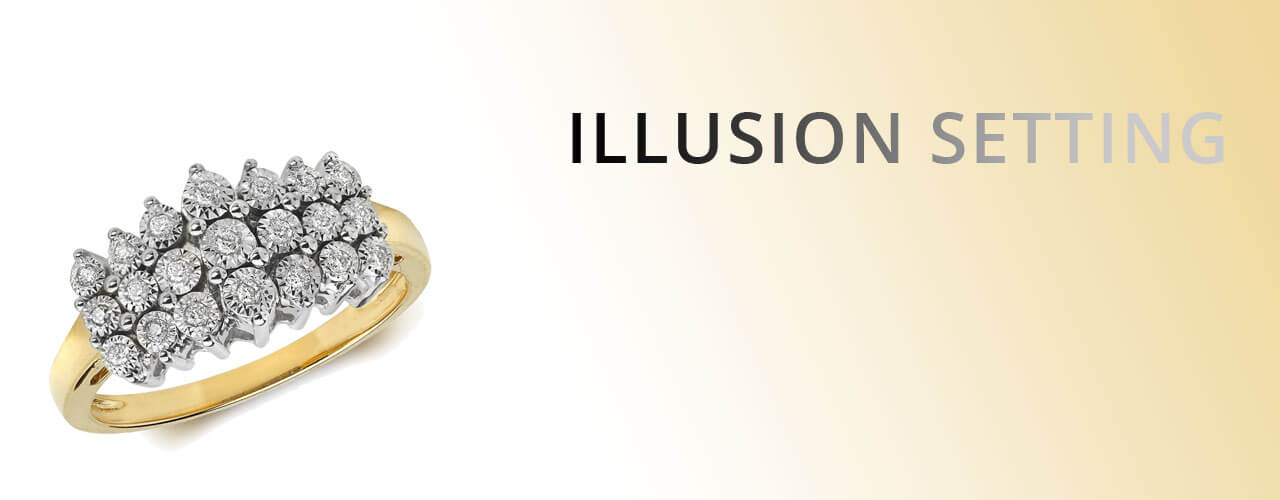 Illusion plate jewellery sale